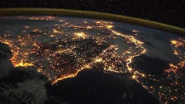 Imagen del vídeo difundido por la ESA