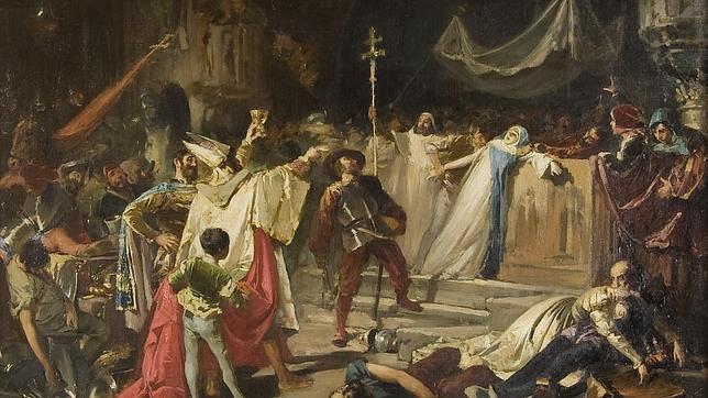 El saqueo de Roma: las tropas de Carlos I de España encierran al Papa en Sant'Angelo