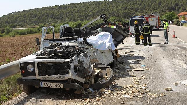 Dos trabajadores de Geacam fallecen en un accidente de tráfico en Ciudad Real