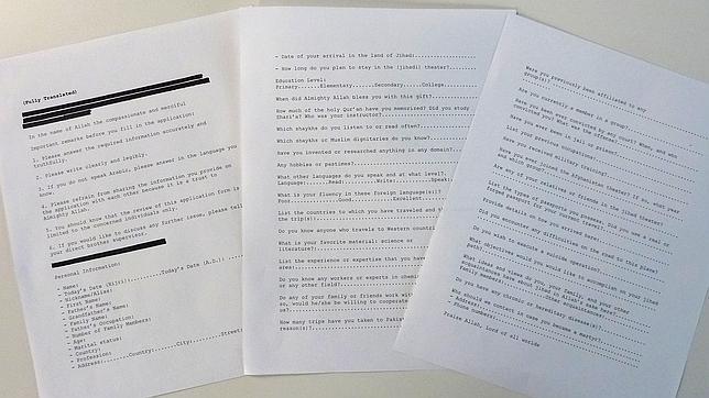 Algunos de los documentos incautados durante la operación en Abbottabad, Pakistán