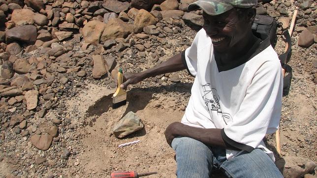 Hallan en Kenia herramientas de piedra anteriores al hombre