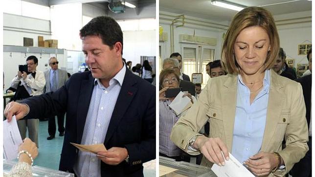 Cospedal y Pagen animan a votar en los comicios electorales