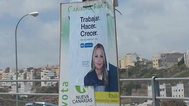 Nueva Canarias denuncia al PP ante el Juzgado de Guardia por «tapar» algunos de sus carteles electorales