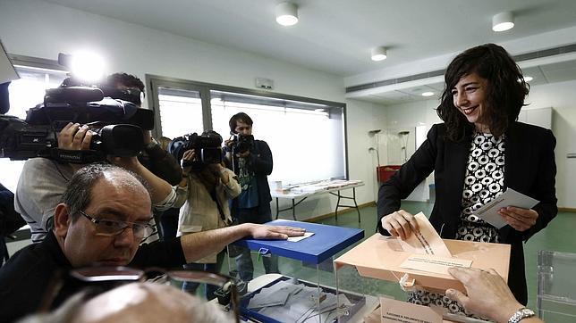 La candidata de Podemos al Gobierno Foral de Navarra