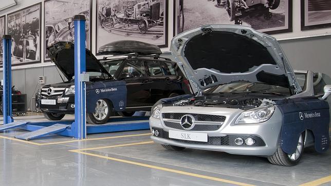 Los coches van al taller, sobre todo, al principio