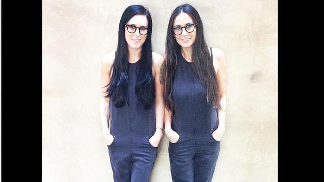 Demi Moore y su hija Rumer, como dos gotas de agua