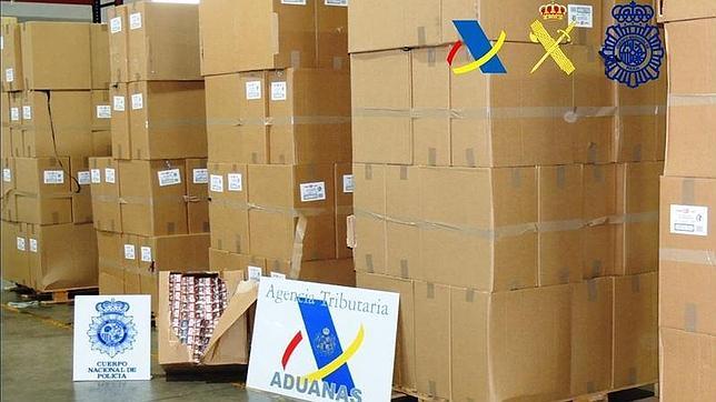 Intervenidas casi 750.000 cajetillas de tabaco procedentes de Canarias y valoradas en más de tres millones de euros