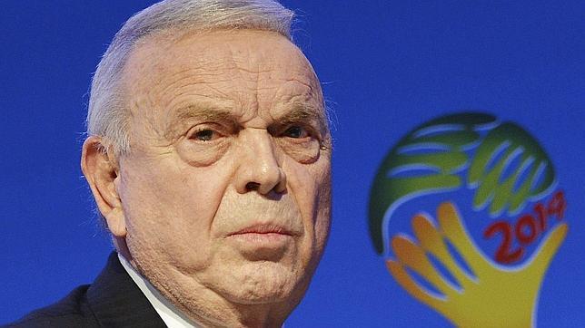 Una imagen de Marín, presidente del Mundial de Brasil 2014