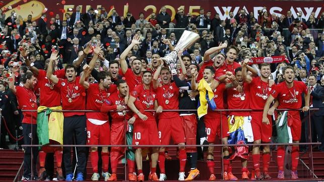 El Sevilla, rey de la Liga Europa