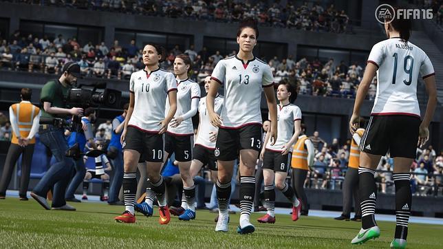 «Fifa 16»: las mujeres dan el pase