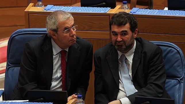 Touriño, junto a Quintana en 2007