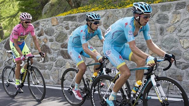 Contador salva el Giro después la gran pájara