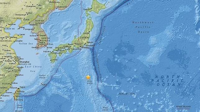 Terremoto de 8,5 grados cerca de Japón