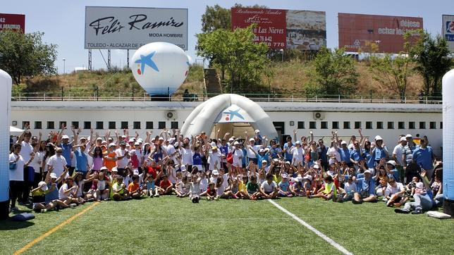 La Caixa fomenta el deporte con 500 niños en situación de vulnerabilidad