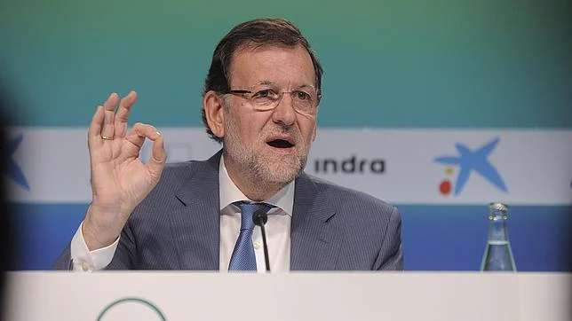Rajoy, en su intervención en el Círculo de Economía, en Sitges