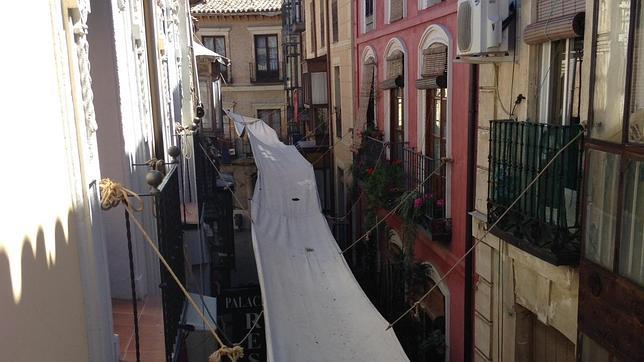 Desde un balcón de la calle Alfonso X El Sabio