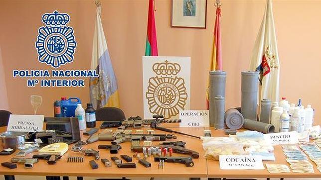 Una macrooperación policial permite desarticular una red de tráfico de drogas en Tenerife