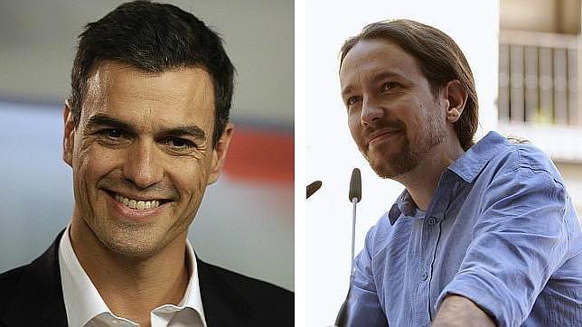 Iglesias y Sánchez acuerdan en una cena que los pactos los gestionen los líderes regionales