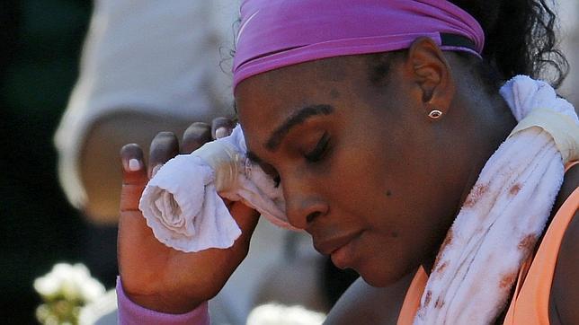 Así fue el llanto de Serena Williams en París