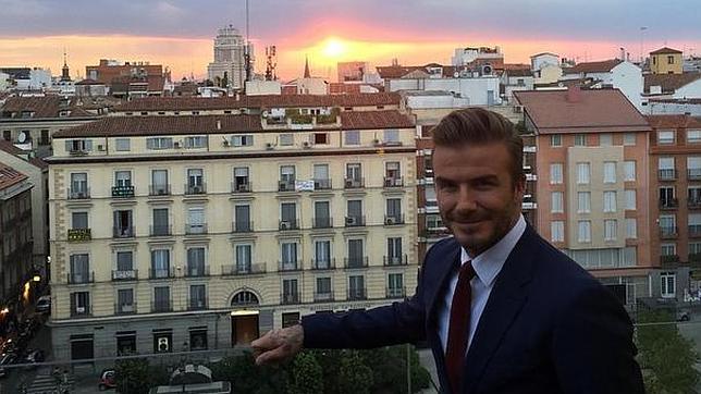 La fugaz visita de David Beckham a Madrid, una ciudad cargada de recuerdos