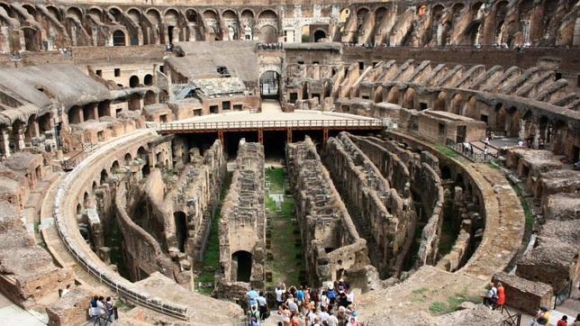 Italia reconstruirá la arena del Coliseo en cinco años