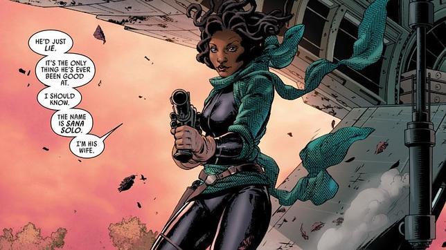 El cómic «Star Wars» presenta a la mujer de Han Solo, y no es la Princesa Leia