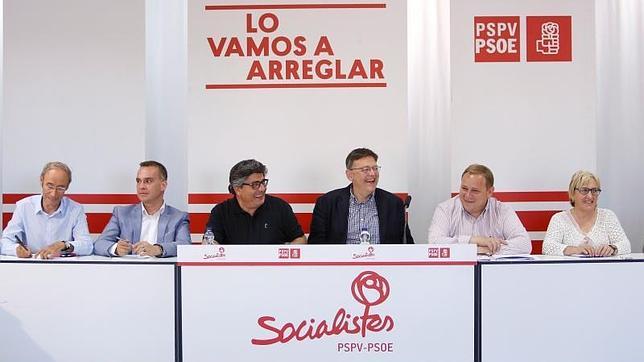 El PSPV ya presenta a Puig como «futuro presidente» de la Comunidad Valenciana