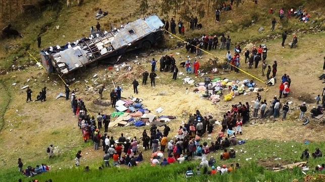 Un accidente en Perú deja al menos 17 muertos, la mayoría niños