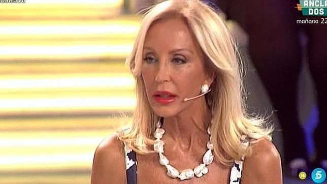 Enfrentamiento entre Carmen Lomana e Isabel Rábago en el debate de «Supervivientes»