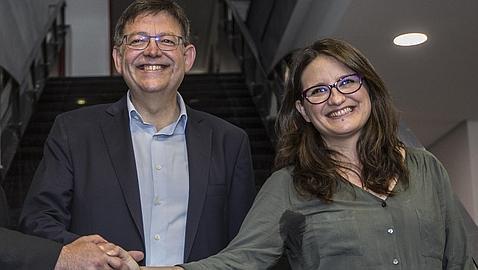 Ximo Puig y Mónica Oltra