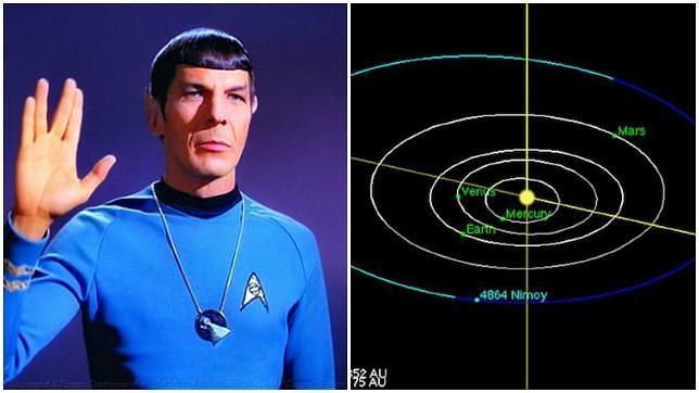 Spock ya tiene su asteroide en la galaxia