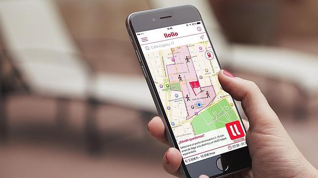 llollo: una «app» que promete acabar con el estrés de aparcar