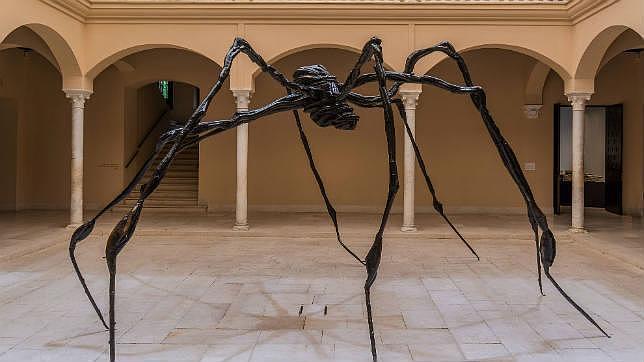 El Museo Picasso cuelga la «araña» más simbólica de Louise Bourgeois