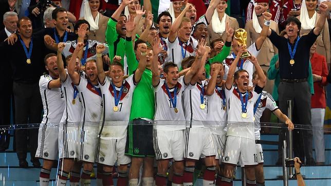 Alemania, vencedora en Brasil