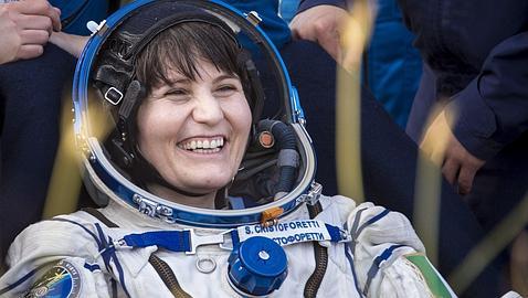 La astronauta italiana Samantha Cristoforetti