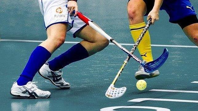 Dos jugadores, durante un encuentro