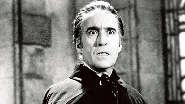 Christopher Lee, un Drácula que descendía de Carlomagno