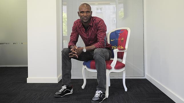 Abidal durante la entrevista con ABC