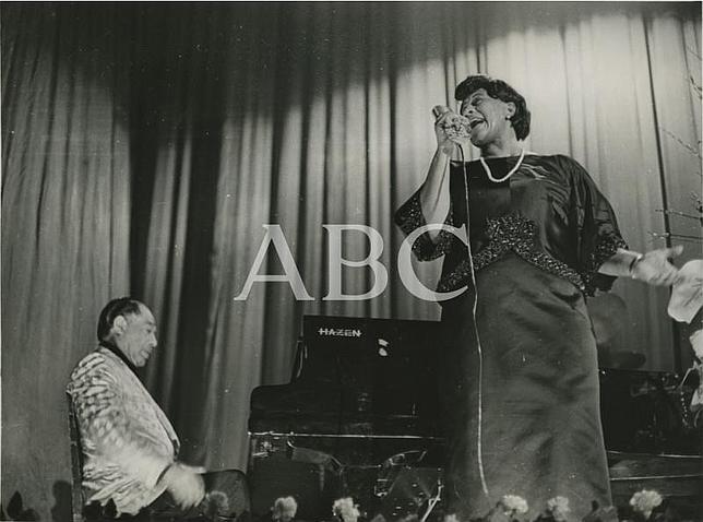 Ella Fitzgerald y Duke Ellington