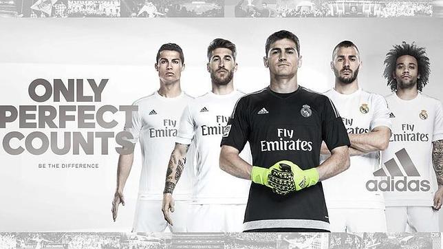 Íker, en la imagen promocional de la nueva indumentaria del Real Madrid