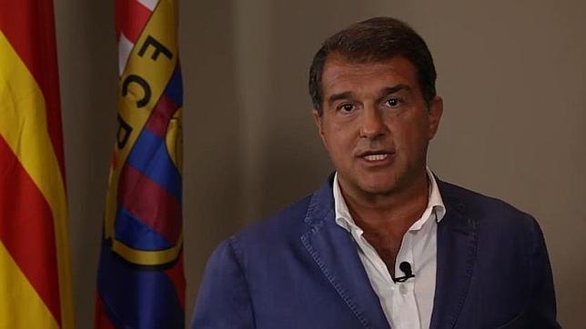 Laporta ha confirmado su candidatura a las elecciones del Barcelona mediante un vídeo