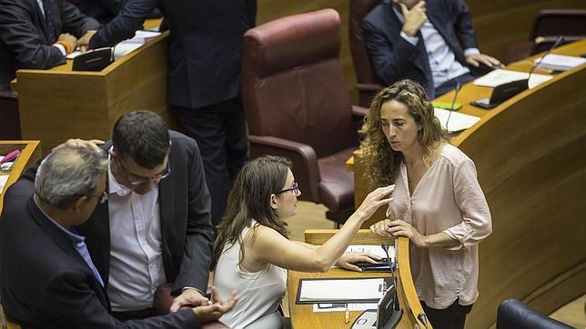 Mata, Fabra, Oltra, Punset y Montiel, portavoces en las Cortes Valencianas