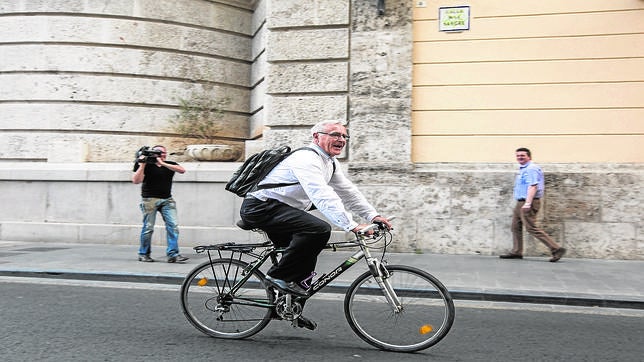 Así es la bicicleta de Joan Ribó: un modelo descatalogado de hace quince años