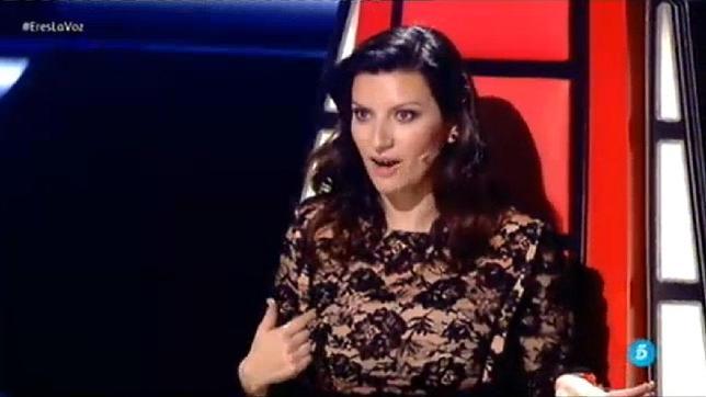 Laura Pausini, en «La Voz»: «Sinceramente, yo molo muchísimo»