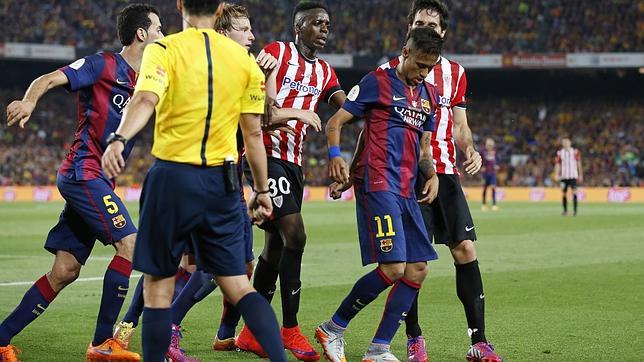 Los jugadores del Athletic recriminan a Neymar su «lujo» innecesario