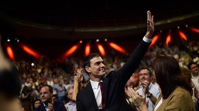 Pedro Sánchez ha sido proclamado candidato del PSOE en el teatro Circo Price