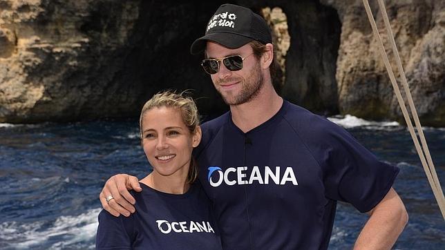 El matrimonio Pataky-Hemsworth, de expedición submarina en Malta