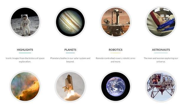 Explorar el universo desde el sofá: nuevo portal para ver las fotografías de la NASA