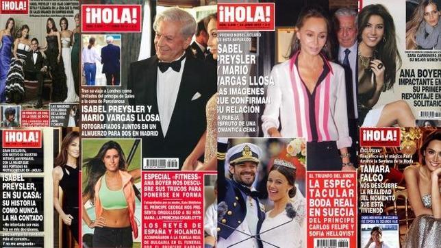 «¡Hola!» podría pagar un millón de euros por entrevistar a Isabel Preysler y Mario Vargas Llosa