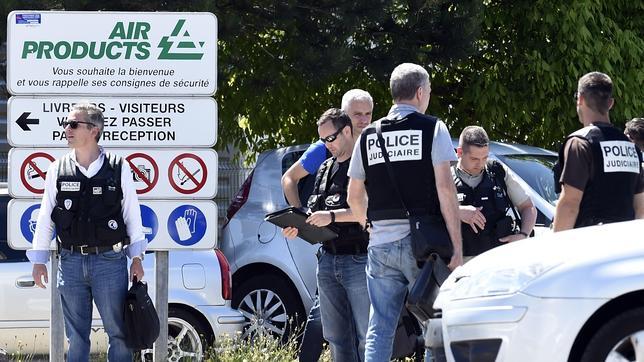 Decapitado un hombre en un ataque islamista contra una fábrica en Francia